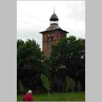 905-1415 Ostpreussenreise 2004. Der Turm der Wehlauer Kirche.jpg